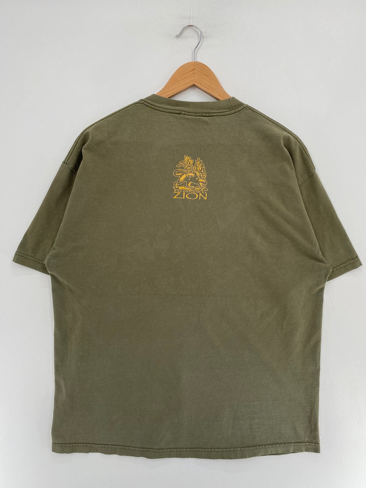 90's RASTAFARI Made in USA Size XL Vintage T-Shirt / G3247T