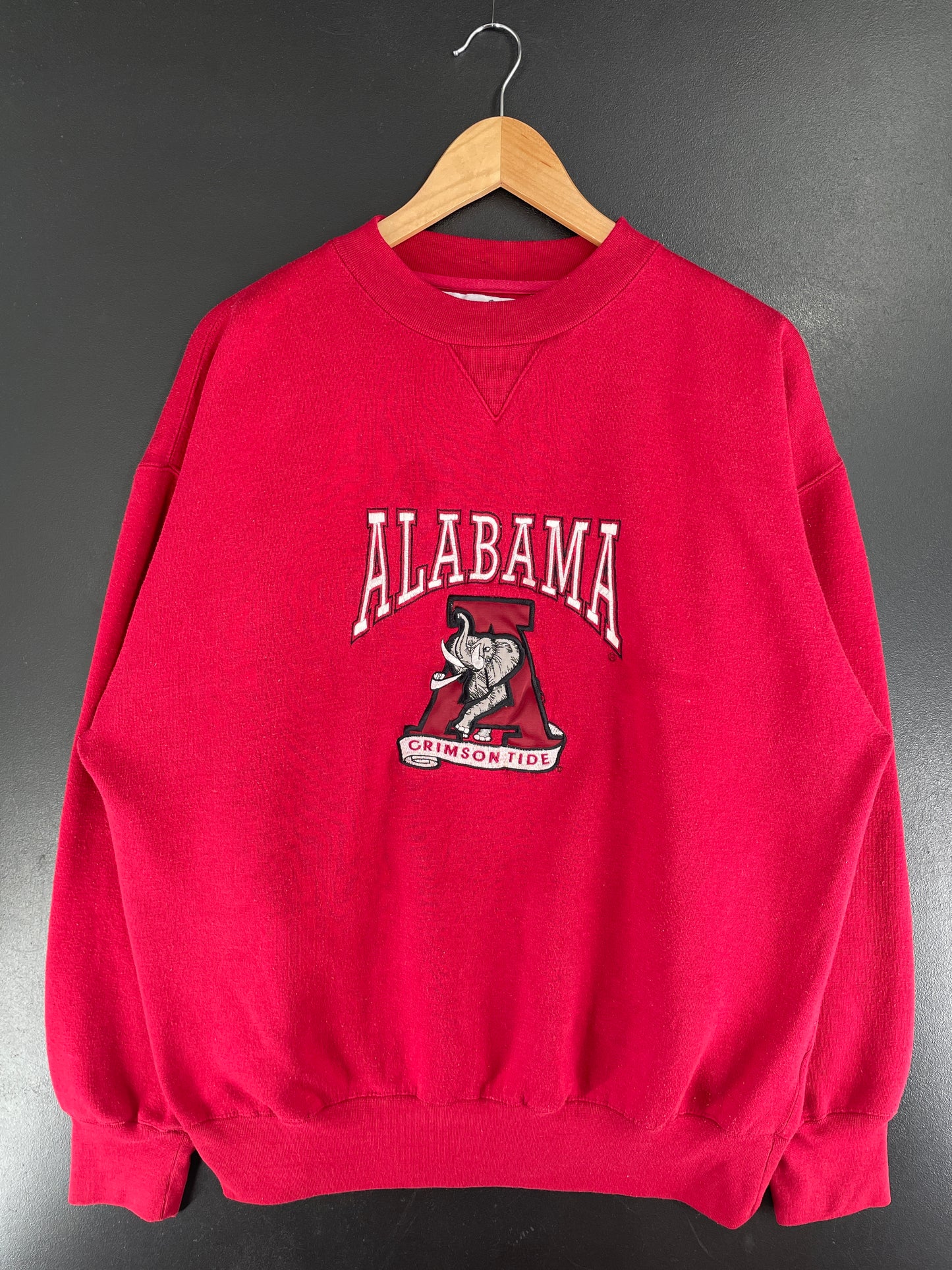 90’s ALABAMA CRIMSON TIDE Size XL College Sweat-shirt / F3749S