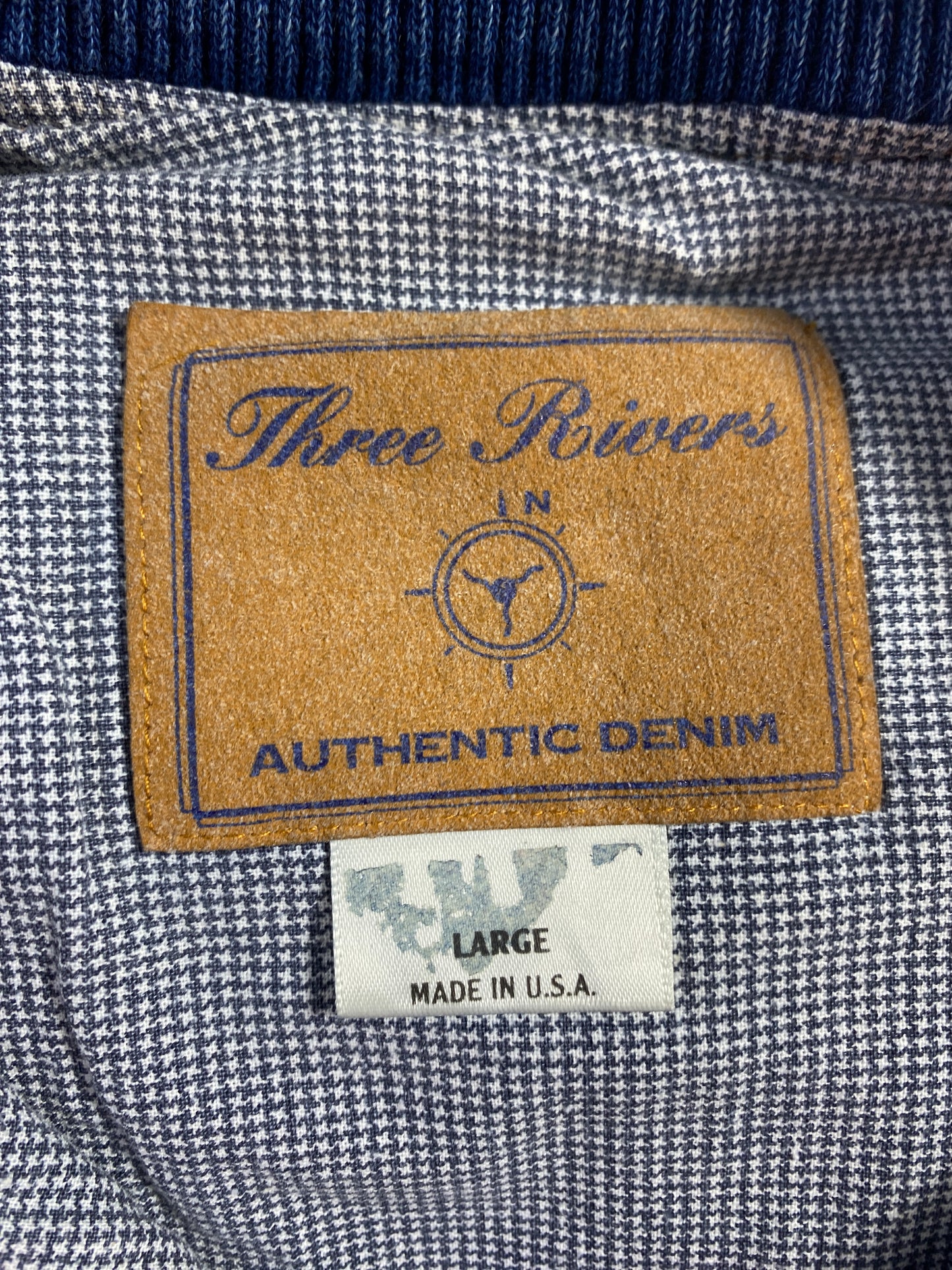 90's SEATTLE ESPRESSO Made in USA Size L Vintage Denim Jacket / F6812J