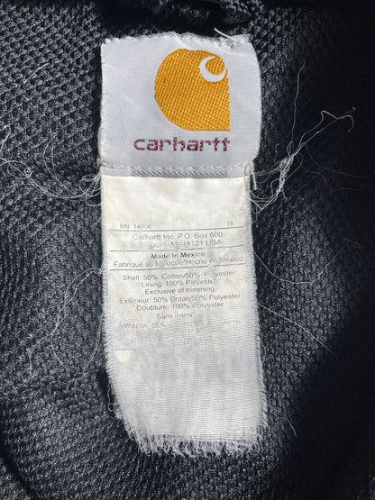 Vintage CARHARTT Size Approx. XL Zip-up Hoodie Sweat-Shirt / F9867S