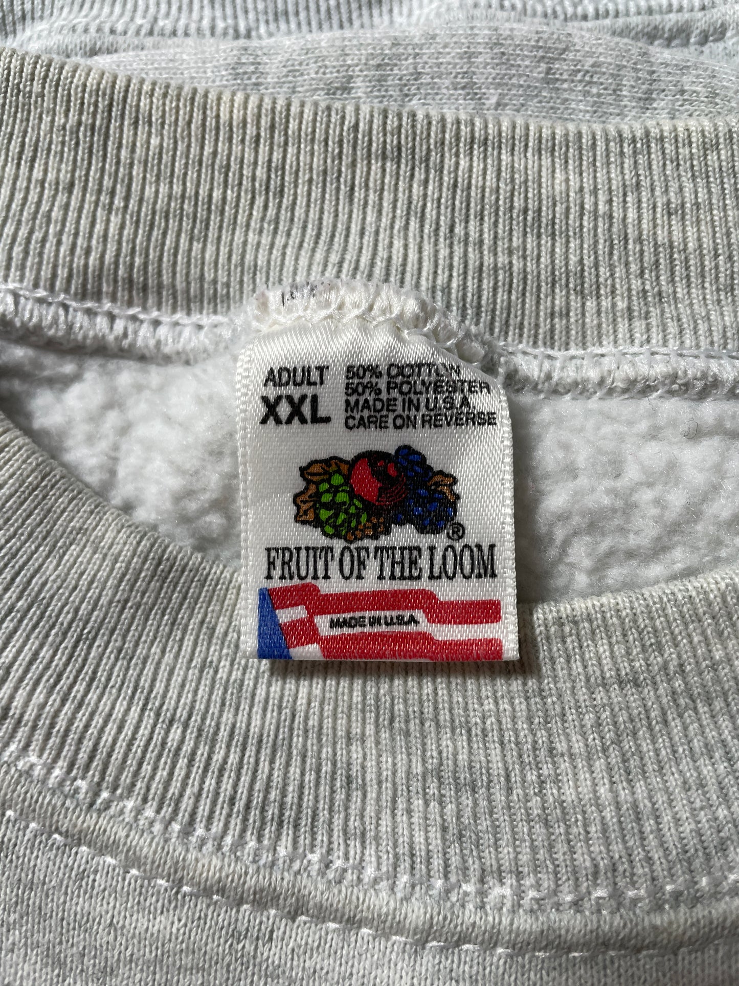 90's NEBRASKA HUSKERS Made in USA Size XXL Vintage College Sweat-shirt / F7448S