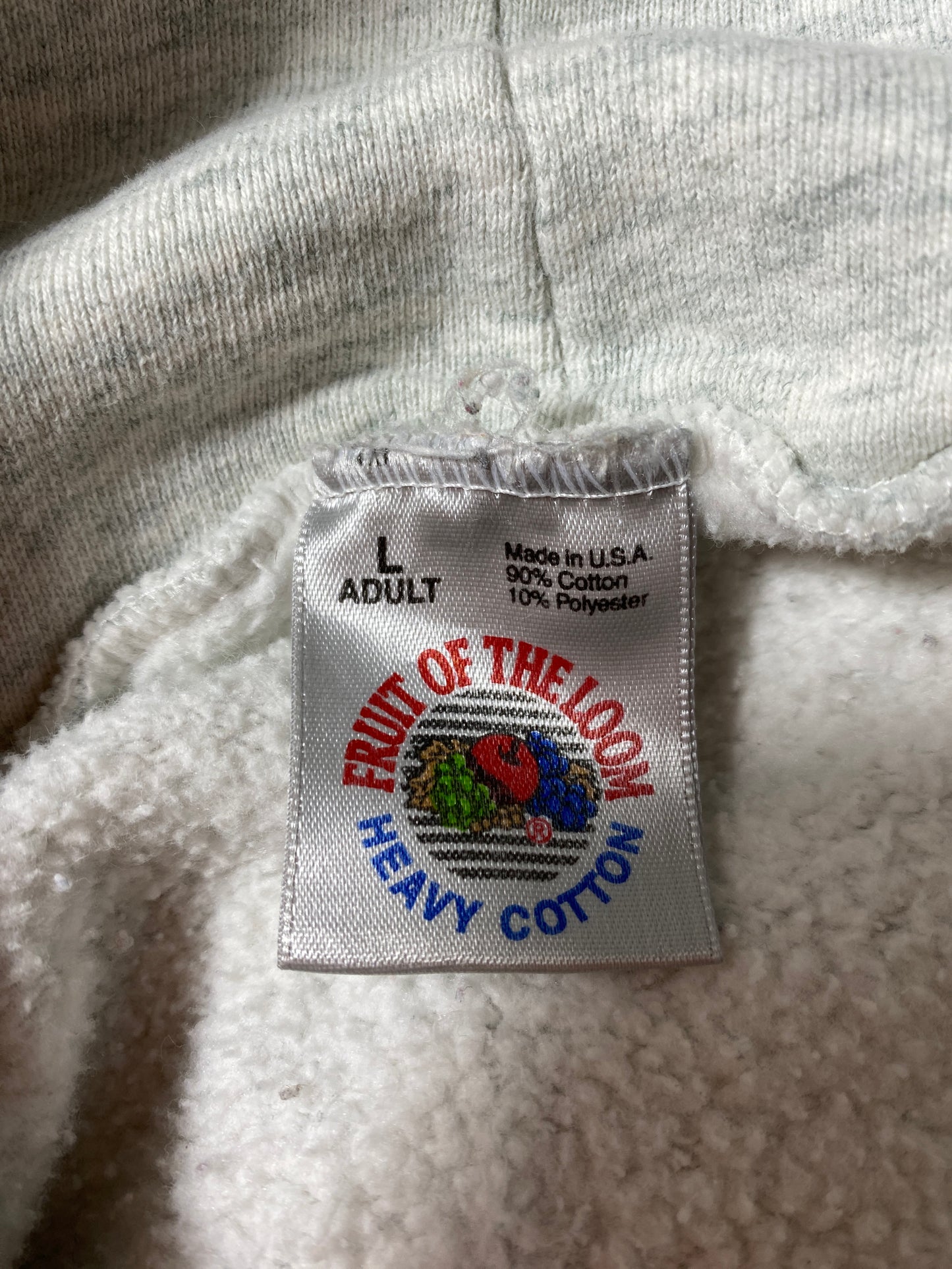 90's FOX Racing Made in USA Size L Vintage Hoodie Sweat-Shirt / F4072S