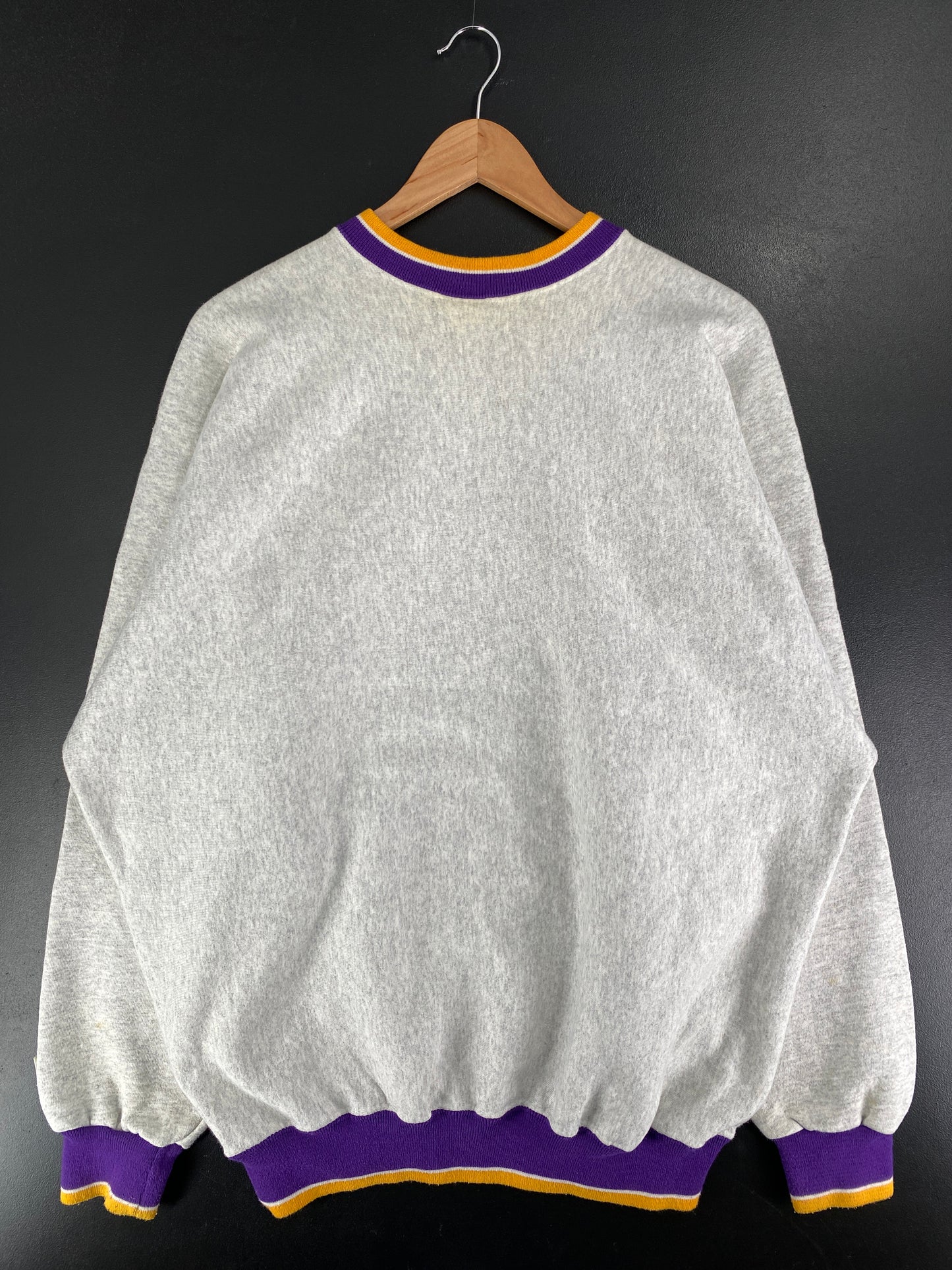90's LSU Made in USA Size XL Vintage College Sweat-Shirt / F5244S
