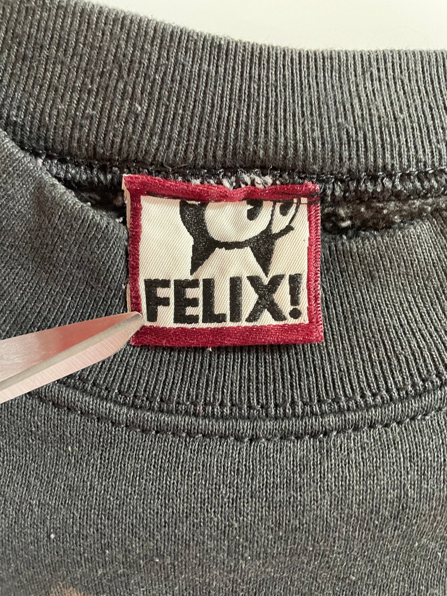 90's FELIX Size Approx.XL Vintage Sweat-Shirt / F7693S