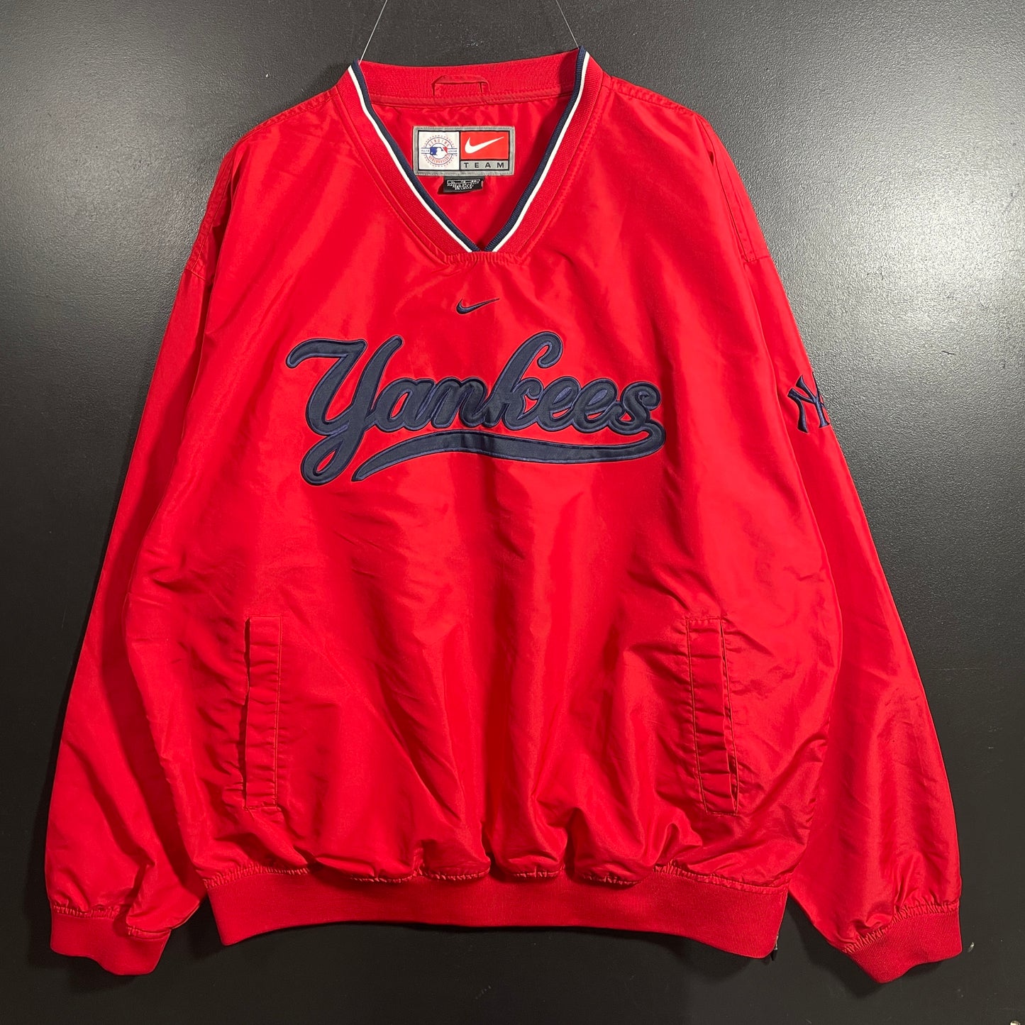 (XL) 00’ NIKE x NEW YORK YANKEES Vintage MLB Jacket / A1250N
