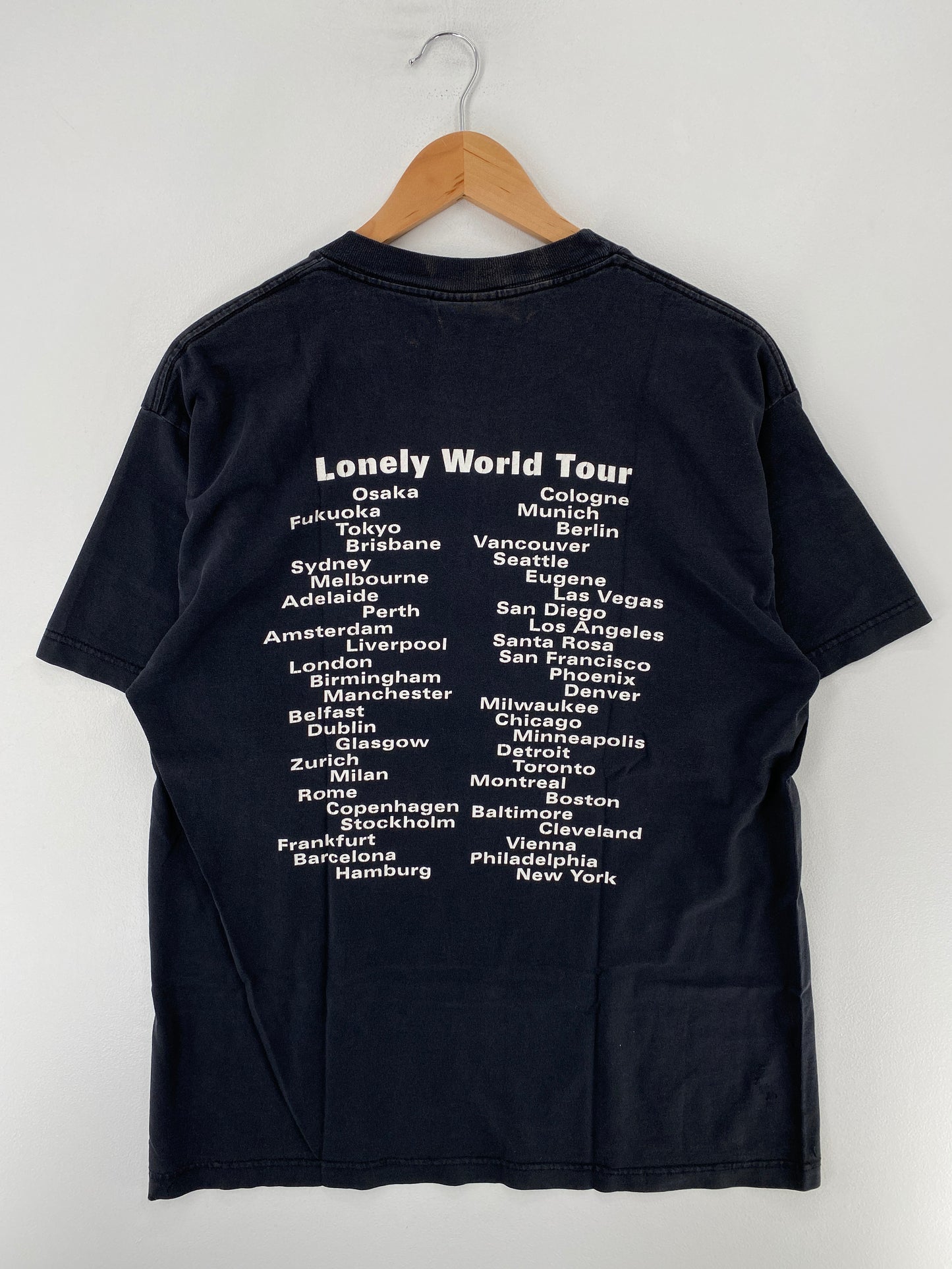 1999 ELVIS COSTELLO WORLD TOUR No Tag (Approx.L) Vintage Music T-Shirt / G3131T