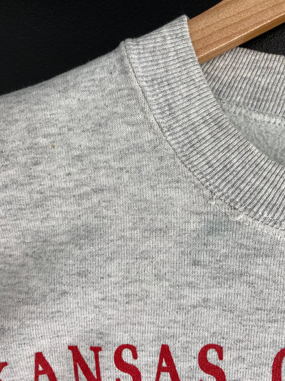 90's KANSAS CITY CHIEFS Made in USA Size XL Vintage NFL Sweat-Shirt / F3879S