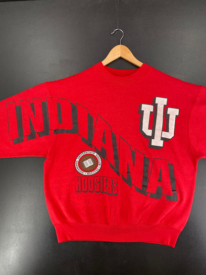 90's INDIANA HOOSIERS Made in USA Size XL Vintage College Sweat-shirt / F1383S