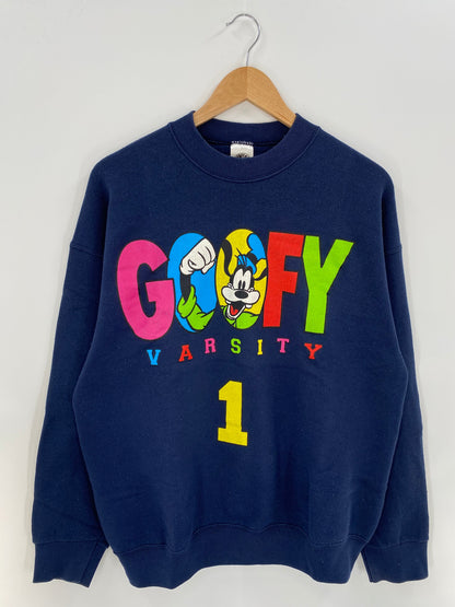 90’s DISNEY GOOFY Made in USA Size L Vintage Sweat-shirt / F5762S