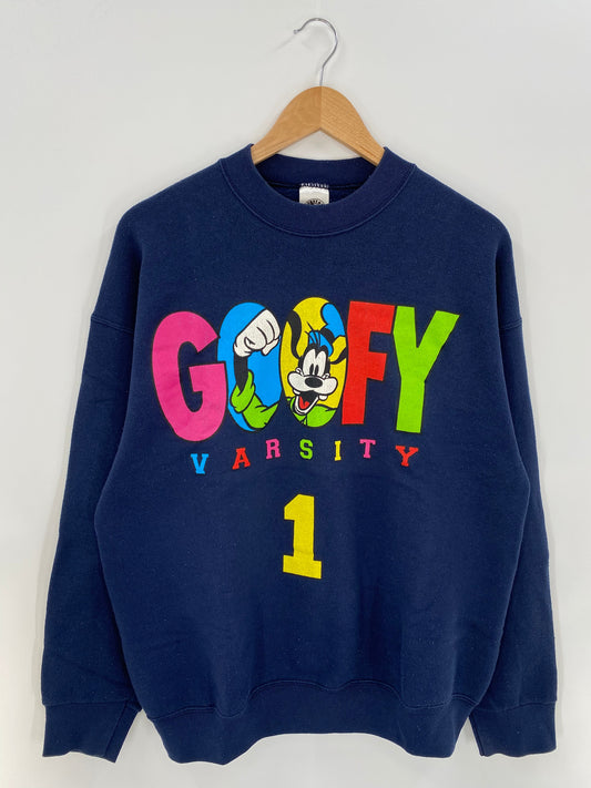 90’s DISNEY GOOFY Made in USA Size L Vintage Sweat-shirt / F5762S