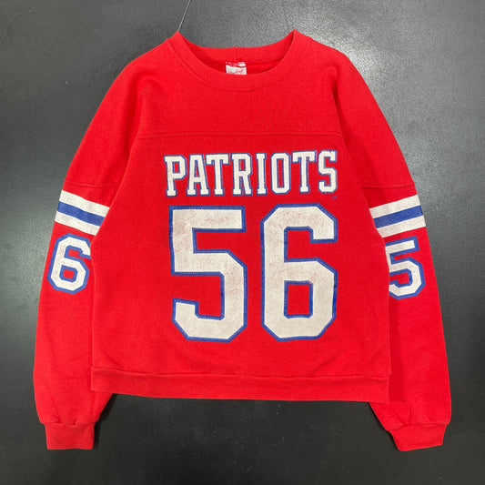 (L) 80’s NEW ENGLAND PATRIOTS Vintage NFL Sweatshirt / A1505S