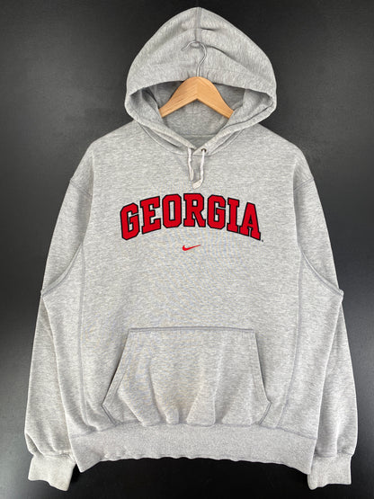 Vintage NIKE x GEORGIA Size L Vintage College Hoodie Sweat Shirt / F9494S