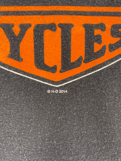 2014 HARLEY DAVIDSON Size XL Vintage T-shirt / F3230T