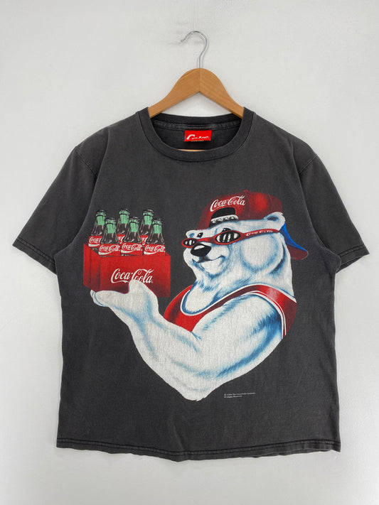 1996 COCA COLA Size Approx. L Vintage T-Shirt / G1618T