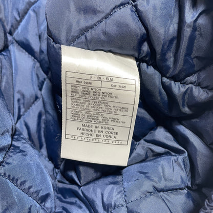 (L) 00' NIKE x CHICAGO BEARS Vintage NFL Padded Nylon Jacket / A1360N