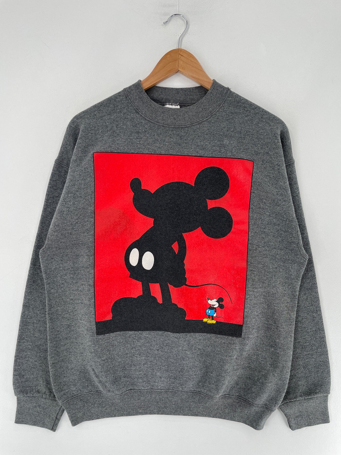 90's DISNEY MICKEY Made in USA Size L Vintage Sweat-shirt / F4350S