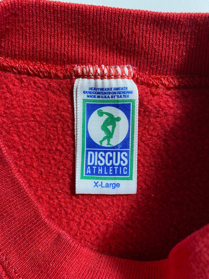 90's INDIANA Made in USA Size XL Vintage College Sweat-Shirt / G4612S