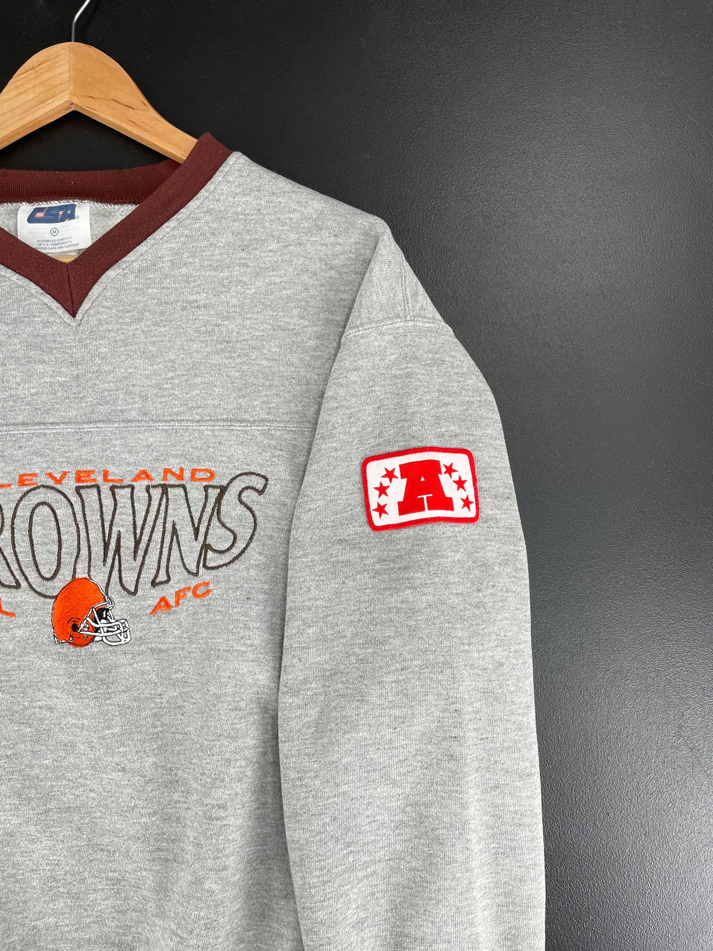 90’s CLEVELAND BROWNS Size M NFL Sweat-Shirt / F4208S