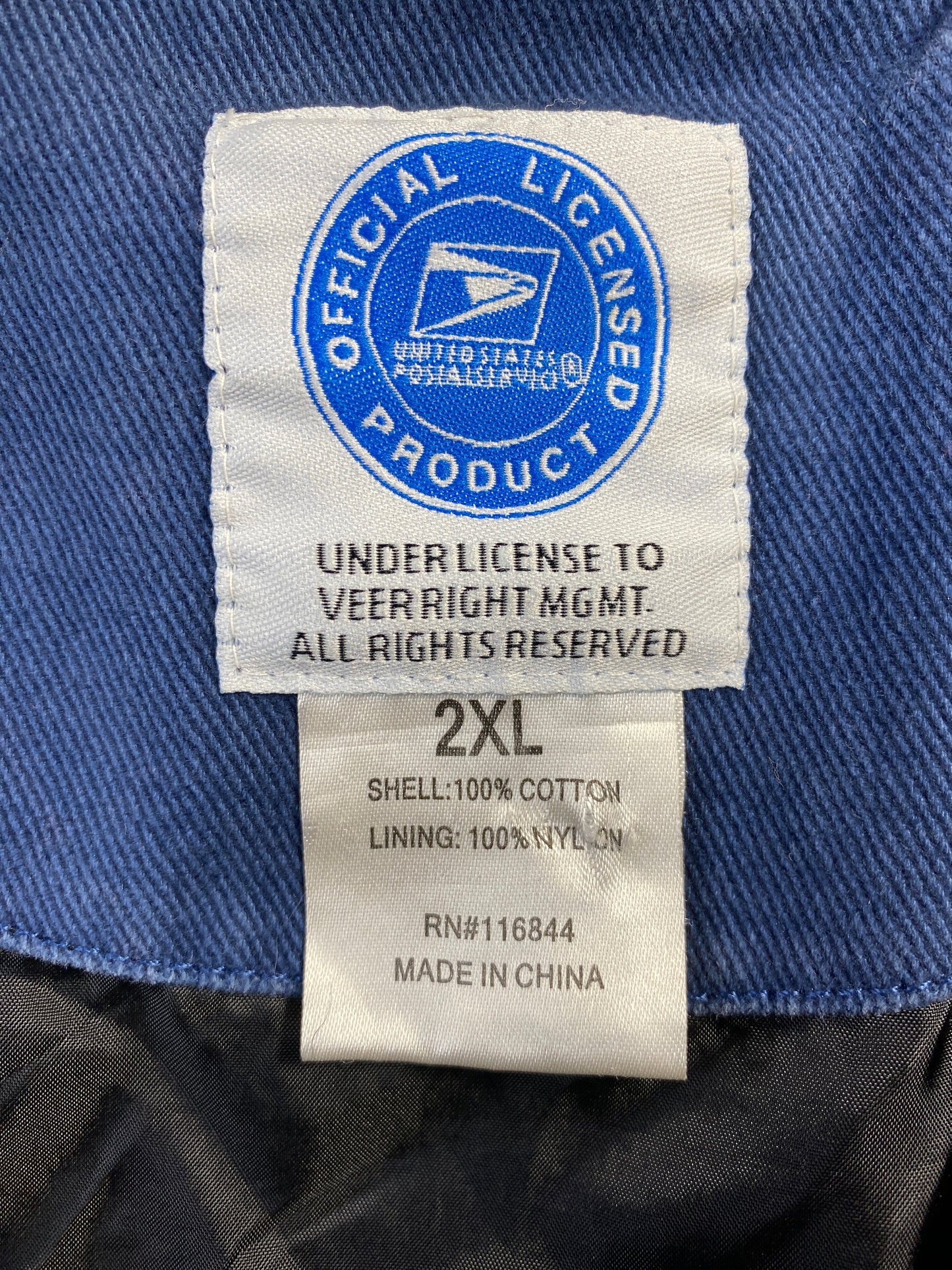 .Vintage NASCAR UNITED STATES POSTAL SERVICE Size XXL Racing Jacket / F7923JJ