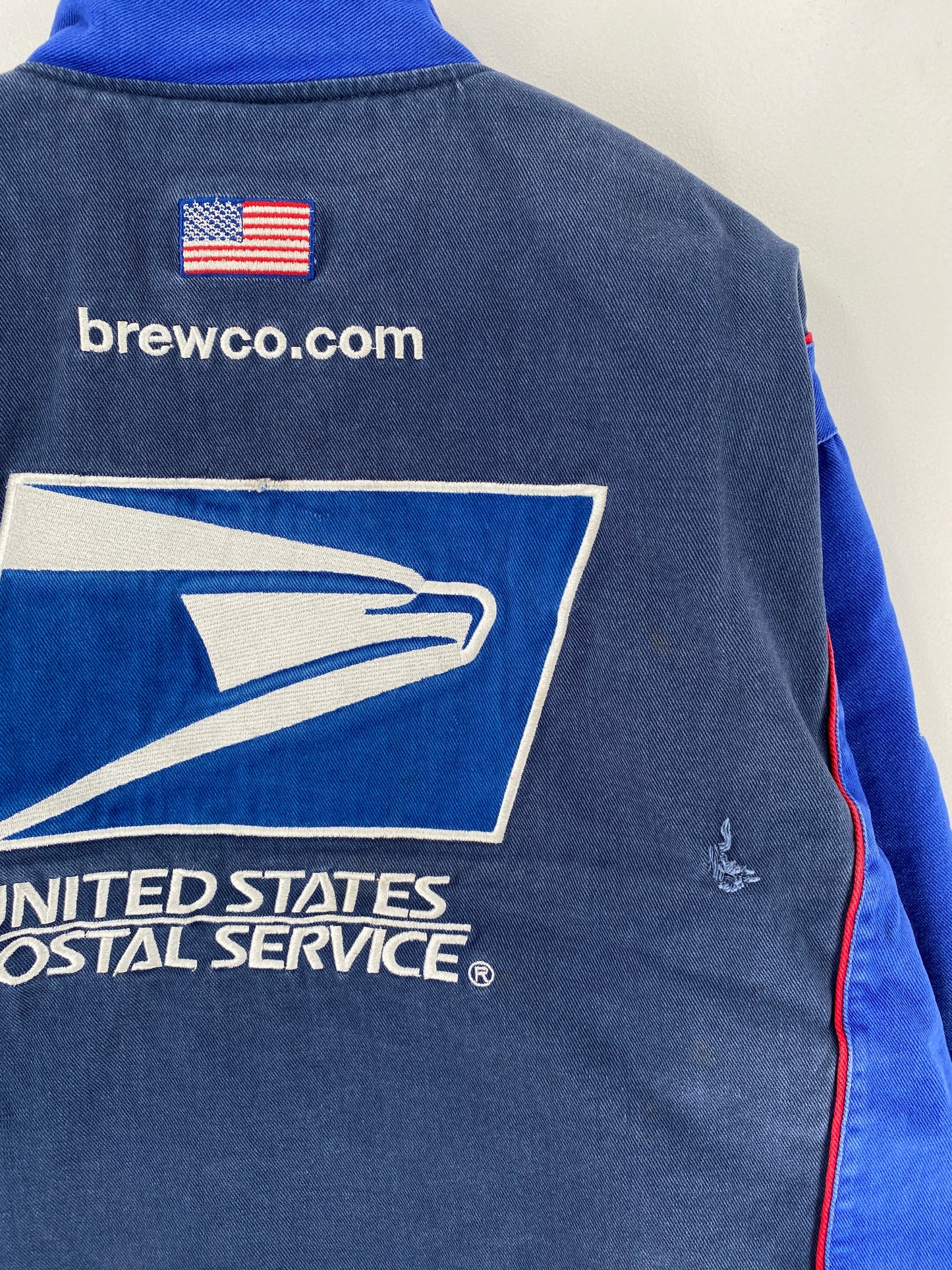 .Vintage NASCAR UNITED STATES POSTAL SERVICE Size XXL Racing Jacket / F7923JJ