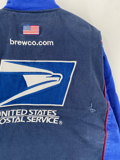 .Vintage NASCAR UNITED STATES POSTAL SERVICE Size XXL Racing Jacket / F7923JJ
