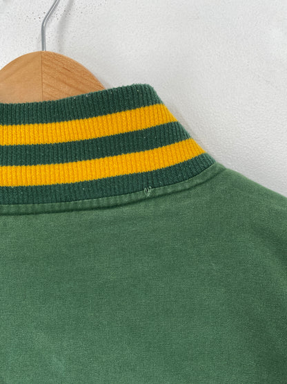 Vintage OAKLAND ATHLETICS Size XL Cotton Jacket / F3863J