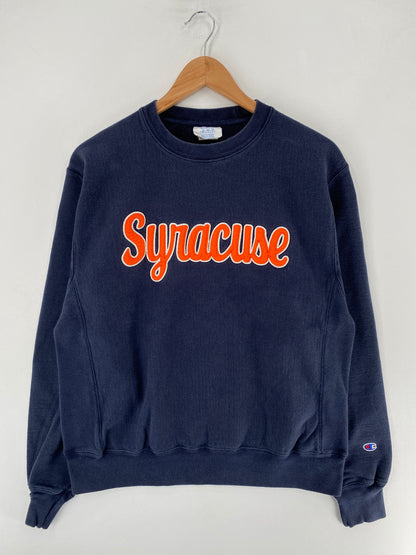 Vintage SYRACUSE Size M Vintage College Sweat-shirt / F3271S