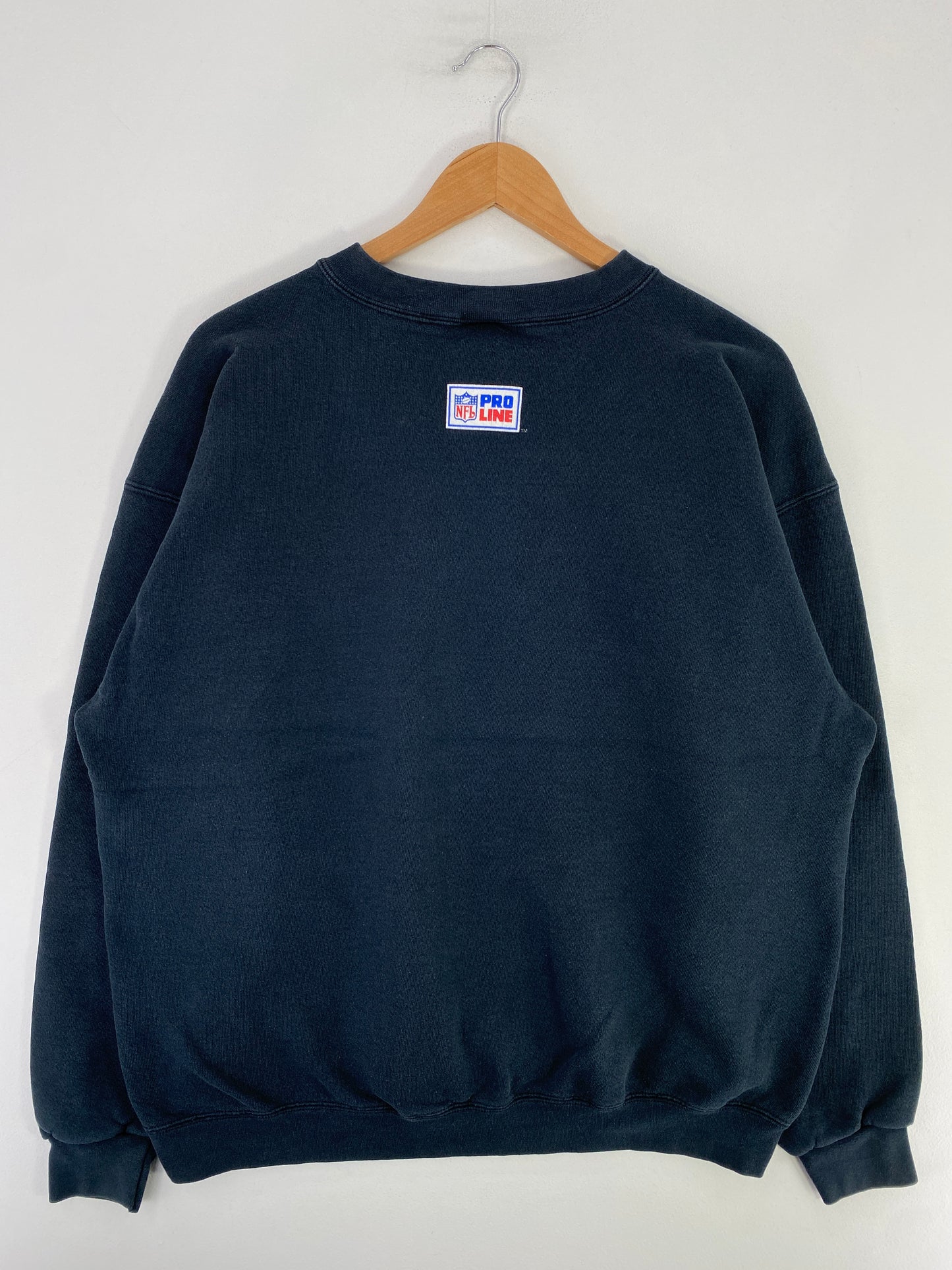 90's NIKE x RAIDERS Made in USA Size L Vintage NFL Sweat-Shirt / G998S