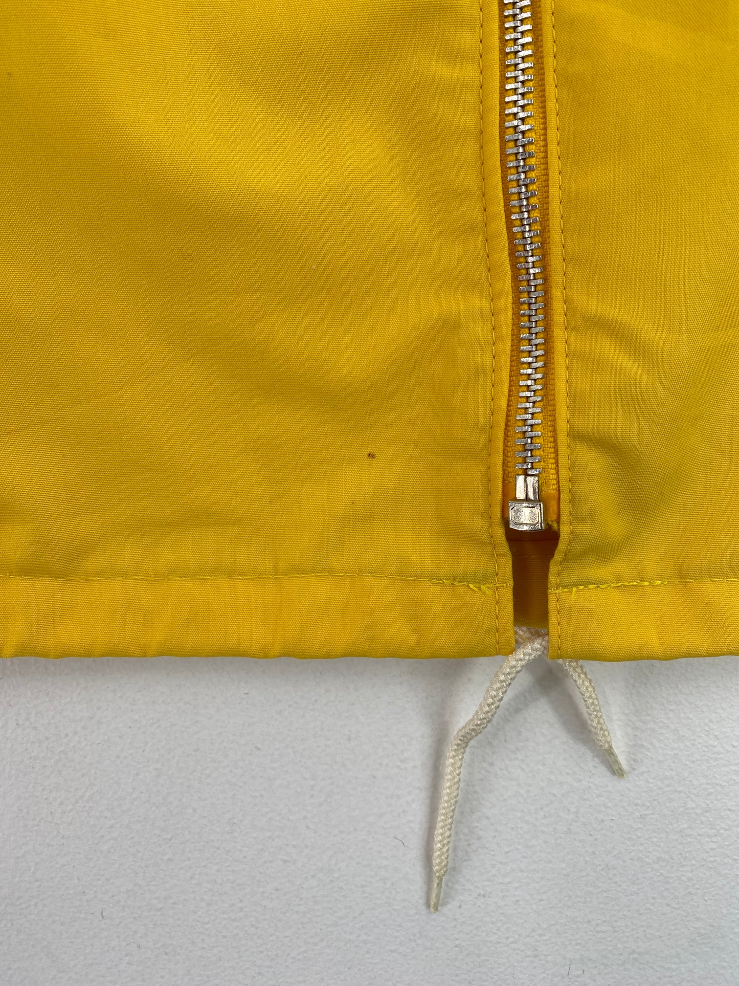 70's DISNEY MICKEY Size L Vintage Zip-up Cotton Jacket / G4206J