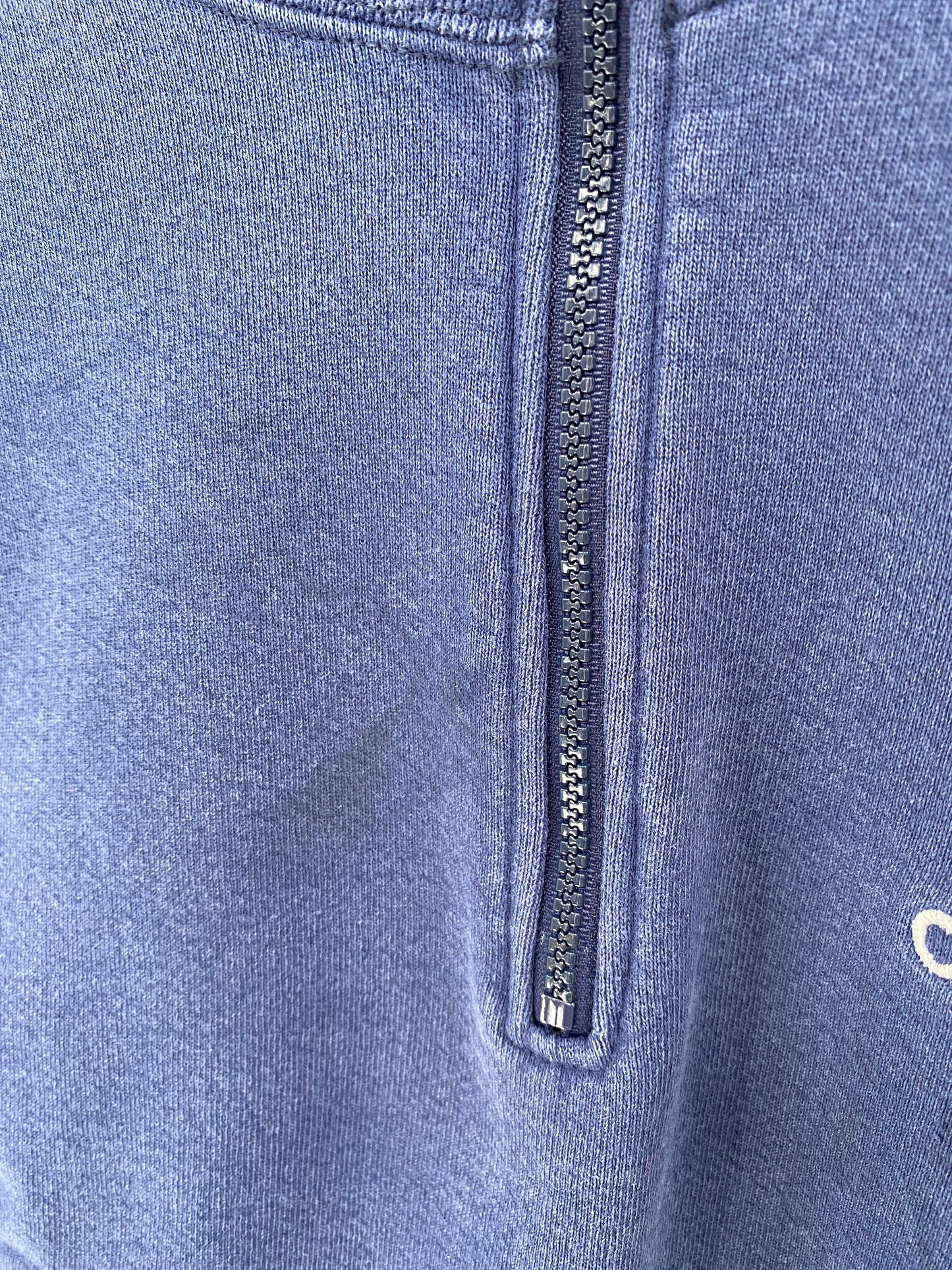 90’s ADIDAS Made in USA Size L Vintage Half-zip Sweat-shirt / F5597S