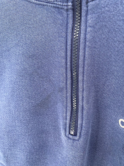 90’s ADIDAS Made in USA Size L Vintage Half-zip Sweat-shirt / F5597S