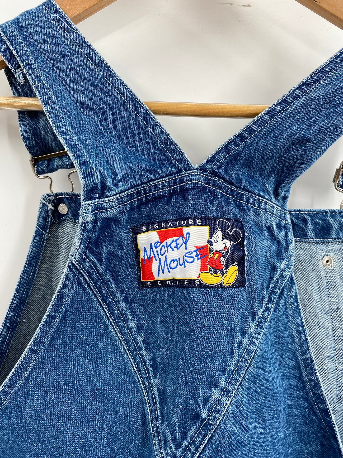 Vintage DISNEY MICKEY Size M Denim Overall / G3205P