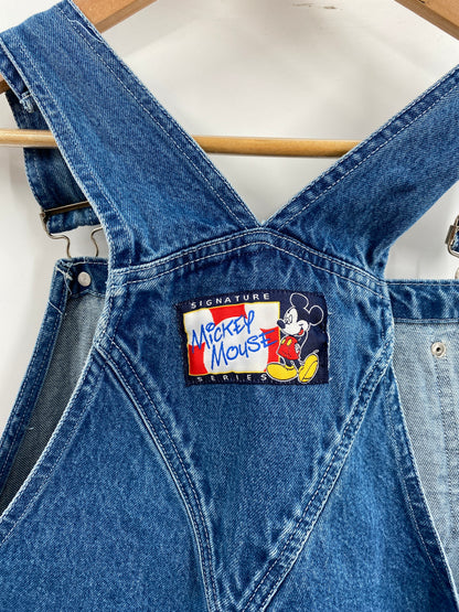 Vintage DISNEY MICKEY Size M Denim Overall / G3205P