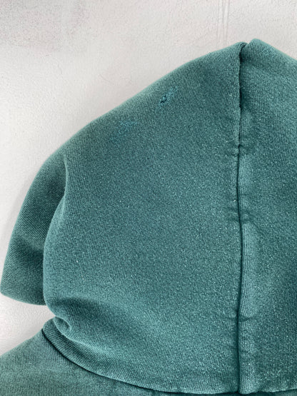 90's NIKE MINI CENTER SWOOSH Made in USA Size L Vintage Hoodie Sweat-shirt / F6313S