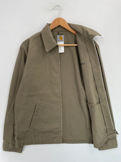 Vintage CARHARTT Size M Zip-up Cotton Jacket / G4209J