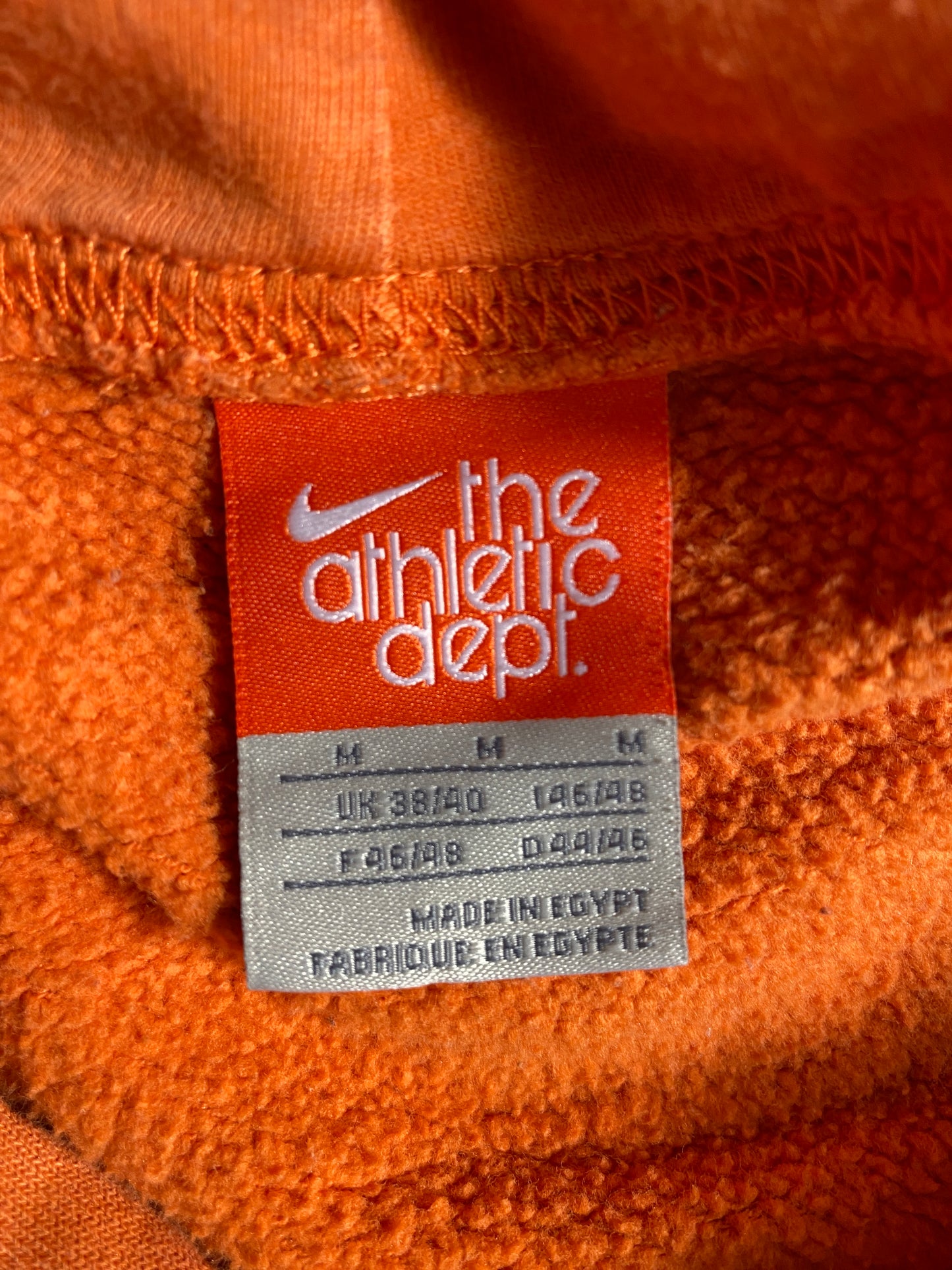 Vintage NIKE MINI SWOOSH Size M Hoodie Sweat-shirt / F1638S