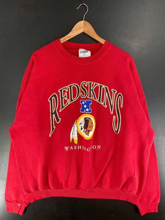 1995 WASHINGTON REDSKINS Made in USA Size XXXL Vintage NFL Sweat-shirt / F9154S