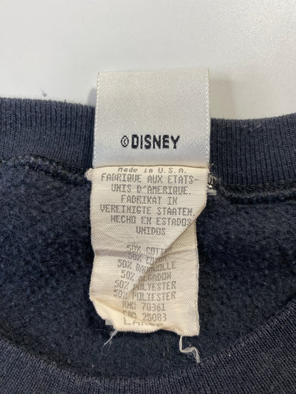 00' DISNEY MICKEY AND MINNIE HALLOWEEN Made in USA Size L Vintage Sweat-Shirt / F3381S