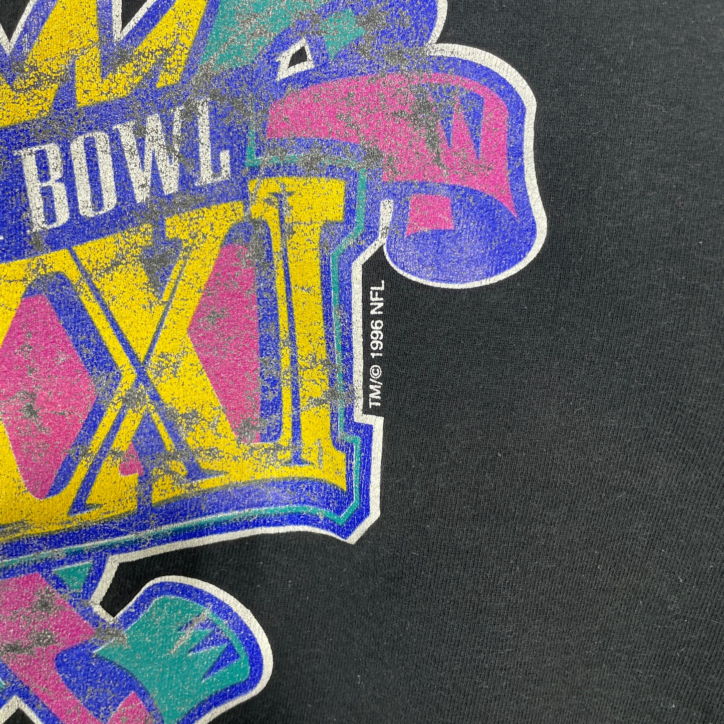 (L) 1997 SUPER BOWL Vintage NFL Sweatshirt / A1467S