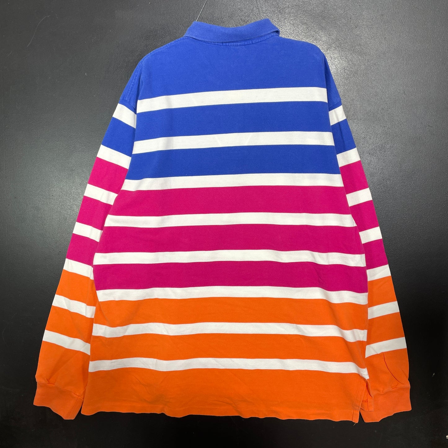 (XXL) 90’s POLO RALPH LAUREN Vintage Long Sleeve Polo-Shirt / A1541R