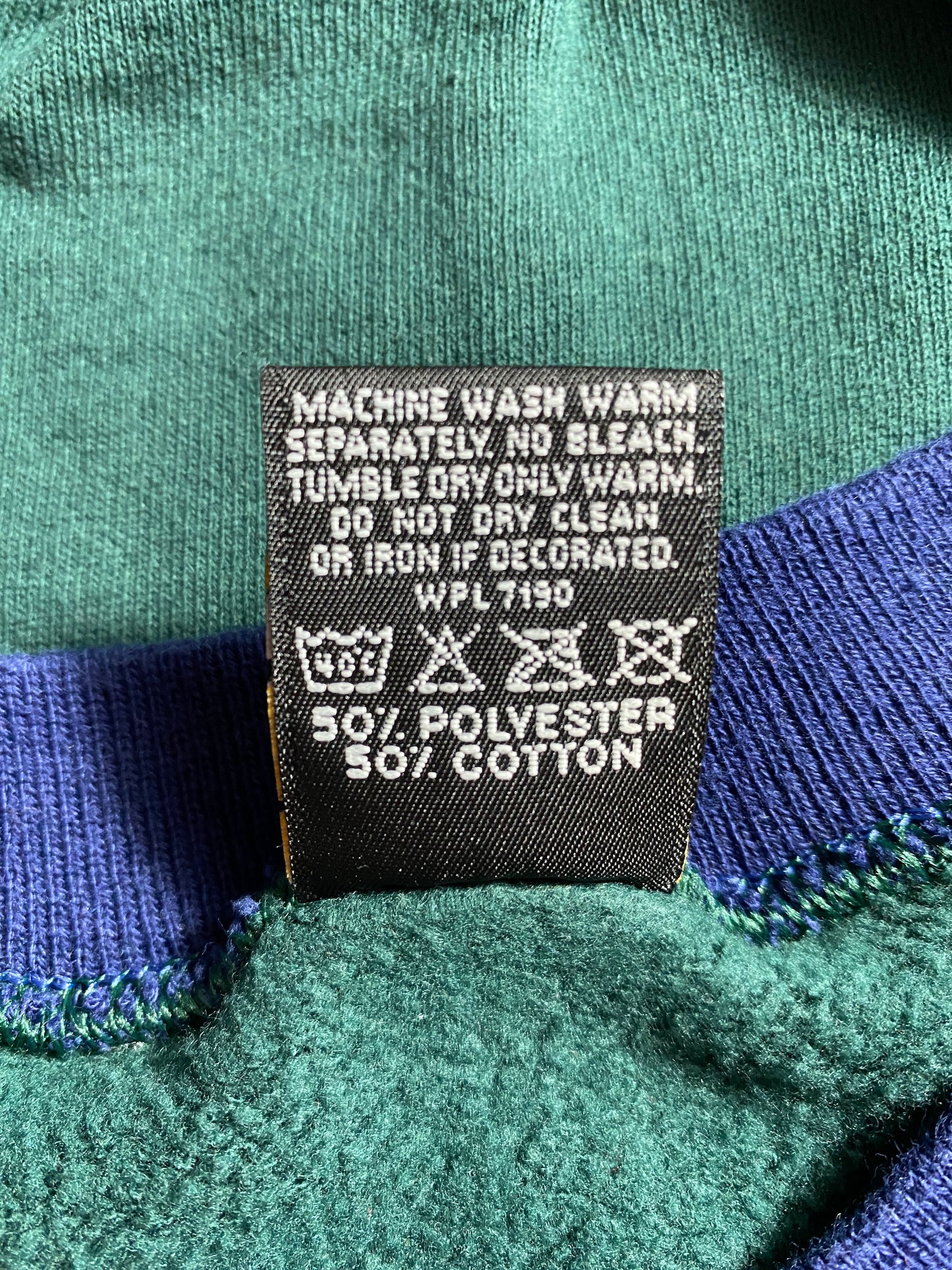 90's MIAMI HURRICANES Made in USA Size L Vintage College Sweat-Shirt / G890S