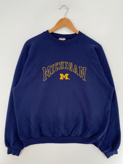 90’s MICHIGAN Size XL College Sweat-Shirts / F9187S