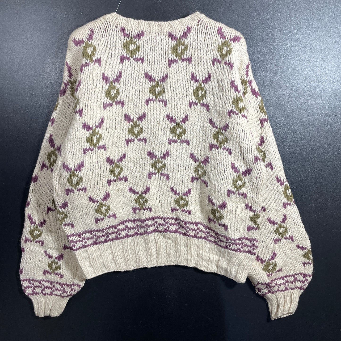 (M) Vintage LIZ SPORT Wool Knit Sweater / A1257K