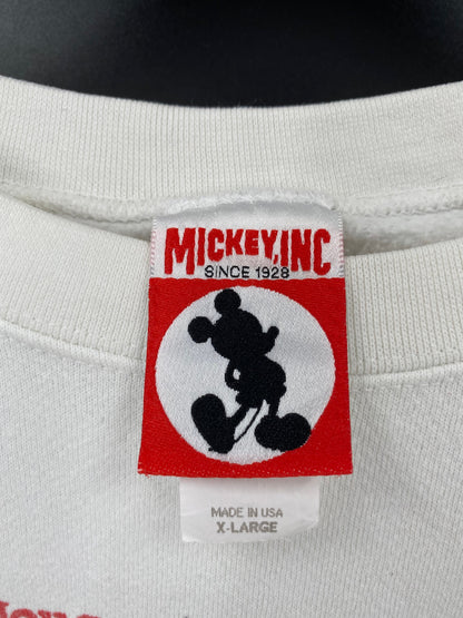90’s DISNEY MICKEY Made in USA Size XL Vintage Sweat-shirt / G4719S