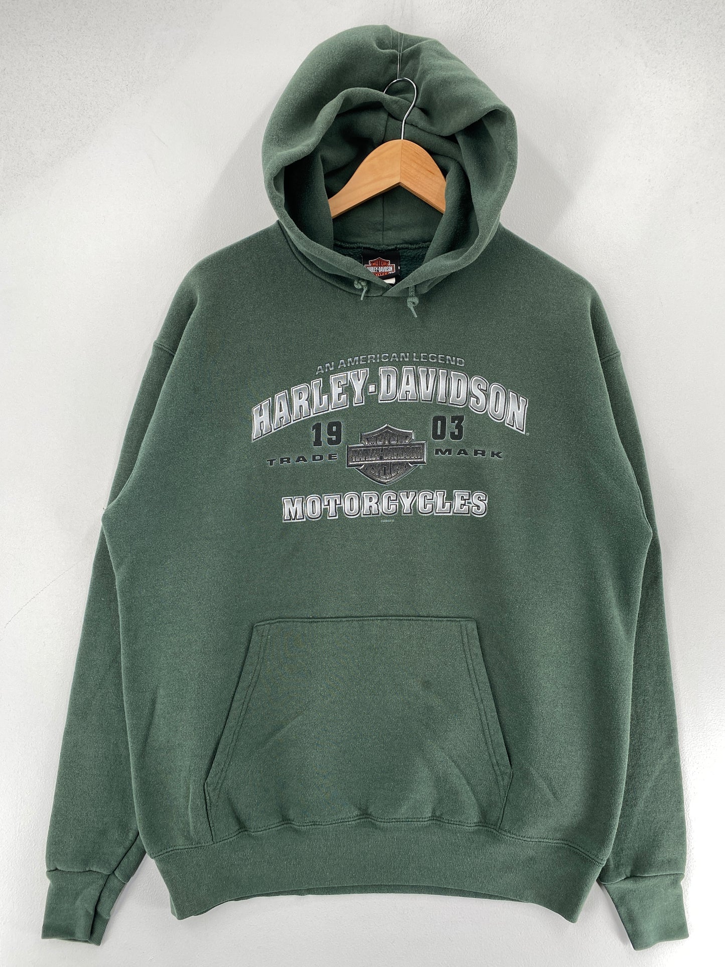 2006 HARLEY DAVIDSON Size Approx.L Vintage Hoodie Sweat-shirt / F3963S