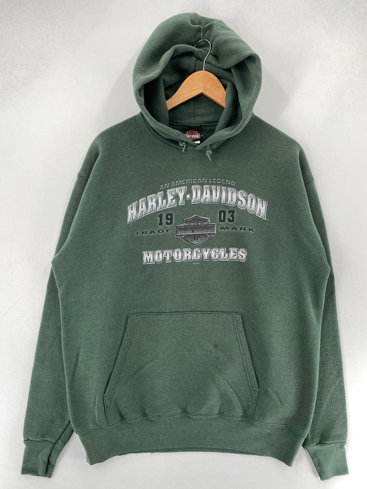 2006 HARLEY DAVIDSON Size Approx.L Vintage Hoodie Sweat-shirt / F3963S