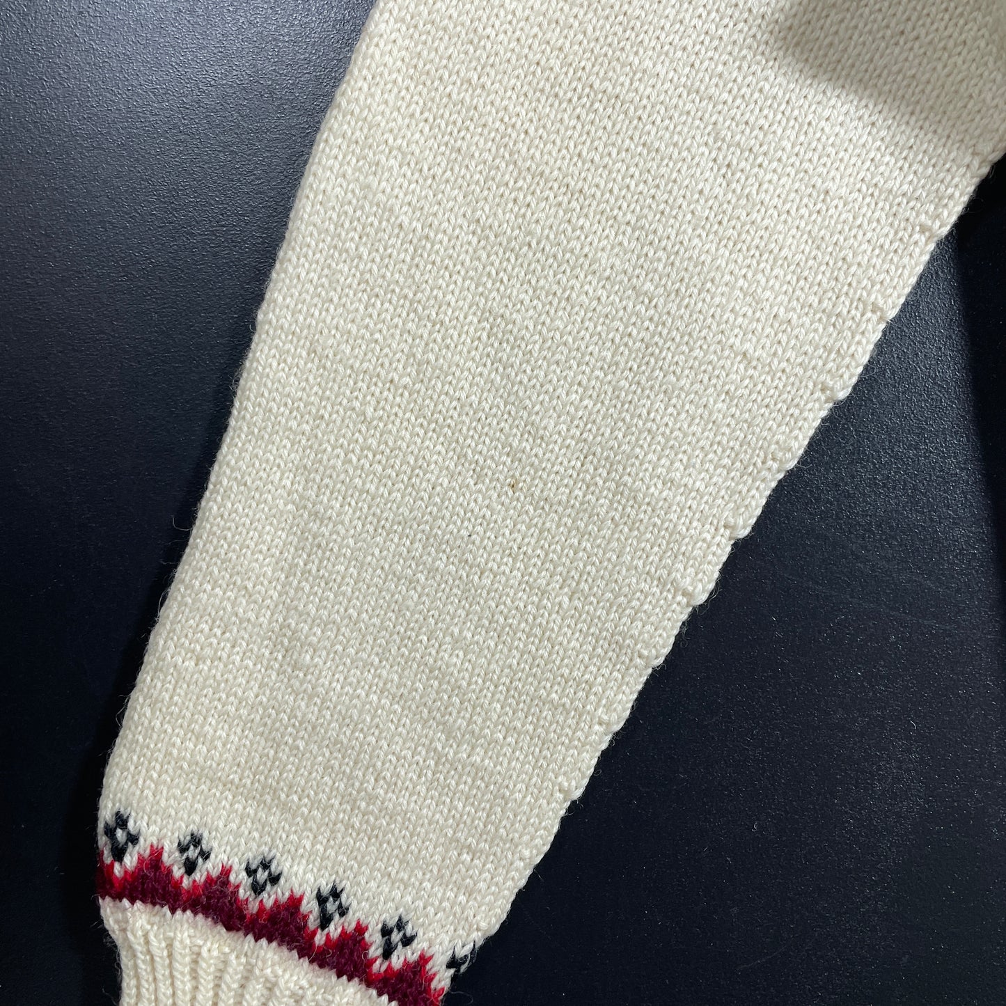 (Approx.Ladies.M) Vintage Nordic Wool Knit Sweater / A1254K