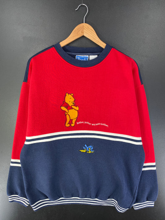 00' DISNEY POOH Size XL Vintage Sweat-shirt / G1025S