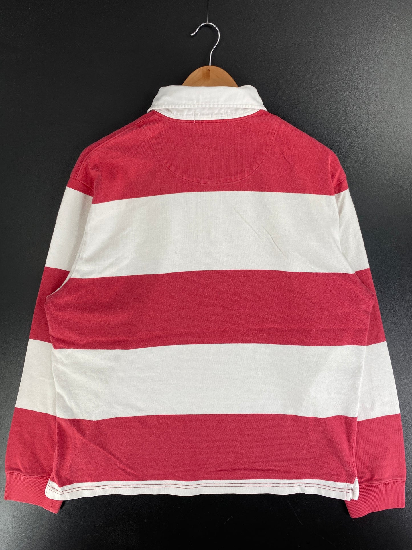 90's POLO RALPH LAUREN Size XL Vintage Rugby-Shirt / F8101R