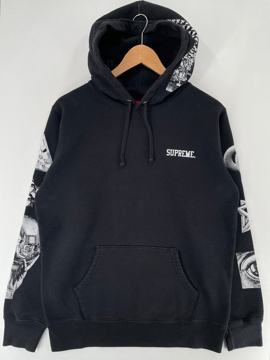 Vintage SUPREME x MC.Escher Size M Hoodie Sweat-shirt / F3322S